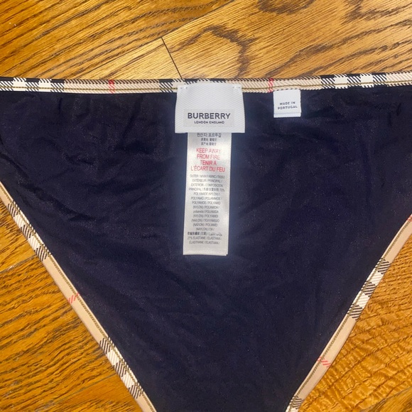 Burberry Check Triangle Bikini - Picture 5 of 9